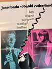  klute  Folded One Sheet 1971 Movie Poster  27x41  Jane Fonda  donald Sutherland
