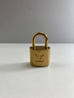 Louis Vuitton Padlock Lock 2 Key Brass Gold Number 315
