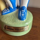 Vintage 17  1985 Jim Beam Chicago Cubs Baseball Mascot Bear Empty Decanter