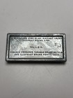 Cominco Mining Canada Trail B c  Rare Zinc Slab  3 5 Ozs  Tadanac Metal Vintage