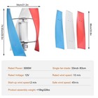 3000w Wind Turbine Generator Mppt 12v 24v Hybrid Controller Windmill Kit