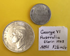 Wwii 1943 Australia Florin 11 31 Grams  28 5mm  925f Silver  336 Oz Asw  26 Melt