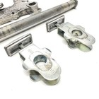 2015 Suzuki Gsxs750 Rear Axle Chain Adjusters Blocks axle  And Caliper Bracket