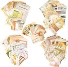 460 Sheets Vintage Scrapbook Papers Journaling Scrapbooking Supplies Kit Junk 