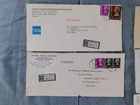 Hong Kong Registered Covers And Cancellations Set Of 10  front Of Covers Only 