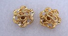 Vintage Shoe Clips 3 Pairs Gold Tone Excellent Condition