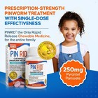 Pinrid Pinworm Medicine   Pyrantel Pamoate Dewormer   12 Tablets Exp 9 26