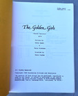 1988 The Golden Girls Mister Terrific Original Tv Television Show Script S3e24