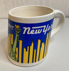 Vintage    catch The Spirit  New York    Slanted Souvenir Mug Statue Of Liberty Mcm