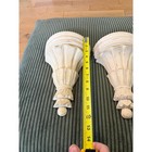 Vintage Distressed Off White Wall Corbel Shelves Set Of 2 Shabby Chic