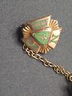 Vintage 1909 Holy Name Society Catholic Lapel Pin 10k Gold Filled