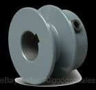 Motor Pulley 7 8  Bore X 2-1 2  Dia V-belt Set Screw Solid Cast Iron Fixed Bore