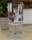 Nintendo Super Mario Bros 2 1989 Vintage Beer Stein Mug Glass Original Clean