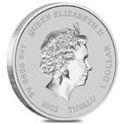 2022 Simpsons Family Season s Greetings 1 Oz Silver Fine 9999 Coin Tuvalu