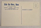 Vintage Unused Postcard Reno Nevada Casino Club Cal-neva Saloon Restaurant 031