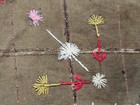     1894 Antique Victorian Botanical Embroidered Crazy Quilt Signed  Sara A  Skill