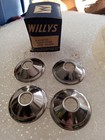 Lot Of 10 Boxes Of Vintage Willys Door 679729 Escutcheons Nos Each Box 4 Pieces