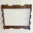 Solid Wood Golf Club Display Rack Wall Mount Holds 4 Putters Scotty Cameron