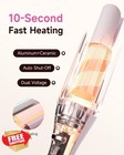 5 In 1 Interchangeable Curling Iron Set Pink 1 -1 5 
