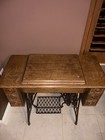 Singer Antique Treadle Sewing Machine With Cabinet Pre-1930 Price Negotiable  