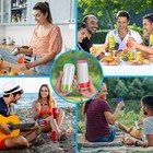 6 Pack Silicone Soda Can Cover Lids  Reusable Soda Can Lids Beer Can Covers