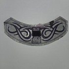 Harley-davidson Hog 2004 Embroidered Rocker Patch Purple Black Motorcycle Biker