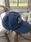 Bud Light Logo Embroidered Hat Cap Trucker Snapback Rope Hat Vintage