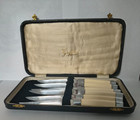 Vintage Griffon Cutlery Hand Forged Made In Germany Steak Knife Set Of 12