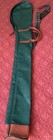Vtg Lacoste Golf Club Carry Bag Travel Case - Leather 47  Golf Bag - Green