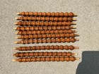 Vintage Restoration Salvage Turned Wood Jenny Lind Spindles 14 3 4    Lot Of 10