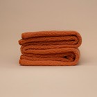 Merino Wool Blanket     Peach     Handcrafted  Natural  And Extra Warm