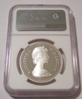 Canada 1984 Silver Dollar Toronto Sesquicentennial Pf69 Uc Ngc Maple Leaf Label