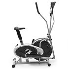 Elliptical Machine Cross Trainer 2 In 1 Exercise Bike Cardio Fitness Home Gym