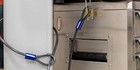 5 8 In  X 7 Ft  Steel Cable Loop End Bike Lock Security Heavy Duty Vinyl Wrap