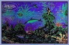 Octopus Garden By  Michael Fishel Blacklight Poster - Flocked - 35  X 23 
