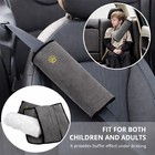 2x Seat Belt Pad Pillow Kids Baby Car Seat Travel Strap Cover Child Cushion Grey