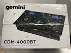 Gemini Cdm-4000bt 2-chan Dual Cd mp3 usb Dj Media Player Controller mixer System