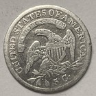 1836 Capped Bust Half Dime  Small 5  Nice Coin  Key Type Coin