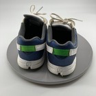 Footjoy Fj Kids Golf Shoes White Blue Green Athletic Spikes Youth Size 1m