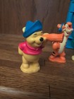 Vintage Disney Winnie The Pooh Honey Pot Carry Around Play Set W  Figures 