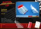 Slotcar Scenery Building 1 64 Scale Trackside Bleachers Afx tyco