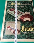  1949 Brach   s Candy Chocolate Print Ad Chicago 15x10 5    2d23