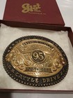 The Great American Cattle Drive  95 Outrider Belt Buckle By Gist  New In Box 