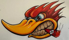 3  Or 6  Uv Dtf Decal Woody Woodpecker Hot Rod Rat Fink Style Sticker Car Choose