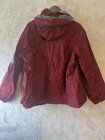 Nike Acg Jacket Men s L Red Nylon Full Zip Hooded Vintage Windbreaker