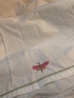 Pottery Barn Kids Lily Dragonfly Dust Ruffle bed Skirt  Crib  Toddler Bedding