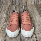 Taos Womens One Vision Clay Pink Canvas Shoes Sneakers Lace Up Casual Size 7 New