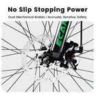 26  Wheel Mountain Bike 21 Speed Dual Suspension Disc Brake Carbon Steel Frame