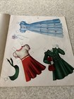 Vintage Paper Doll Four Sisters Paper Dolls Saalfield