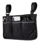 New Outdoor Wheelchair Side Pocket Organizer Holder Pouch Armrest Storage Bag Us